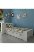 Myniture Home & Living Trend Yavrulu Karyola Q4014-1 Beyaz Beyaz - 1
