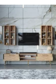 Myniture Home & Living Festival Tv Ünitesi G3001-6-Y1-D1 Gold A. Çam - 2