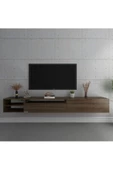 Myniture Home & Living Duvara Monte Tv Sehpası Ceviz S6111-2 thumbnail 2