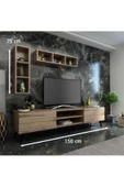 Myniture Home & Living İdeal Tv Ünitesi Ve Duvar Raflı Q7805-3 Çırağan thumbnail 2