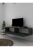 Myniture Home & Living Duvara Monte Tv Sehpası Antrasit S6200-4 thumbnail 4