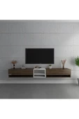 Myniture Home & Living Duvara Monte Tv Sehpası Ceviz S6104-2 thumbnail 2