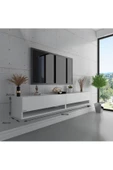Myniture Home & Living Duvara Monte Tv Sehpası Beyaz S6102-1 thumbnail 3