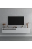 Myniture Home & Living Duvara Monte Tv Sehpası Beyaz S6110-1 thumbnail 2