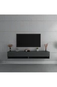 Myniture Home & Living Duvara Monte Tv Sehpası Antrasit S6102-4 thumbnail 2