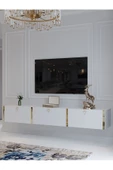 Myniture Home & Living Festival Duvara Monte Tv Sehpası Beyaz G10017-1 thumbnail 3