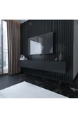 Myniture Home & Living Duvara Monte Tv Sehpası Antrasit S6204-4 thumbnail 1
