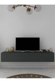 Myniture Home & Living Duvara Monte Tv Sehpası Antrasit S6200-4 thumbnail 2