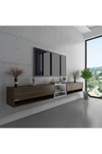 Myniture Home & Living Duvara Monte Tv Sehpası Ceviz S6104-2 thumbnail 1