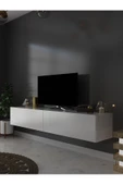Myniture Home & Living Duvara Monte Tv Sehpası Beyaz S6200-1 thumbnail 1