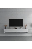 Myniture Home & Living Duvara Monte Tv Sehpası Beyaz S6102-1 thumbnail 2