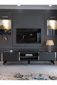 Myniture Home & Living Festival Tv Sehpası S3830-4 Silver Antrasit thumbnail 2