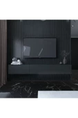 Myniture Home & Living Duvara Monte Tv Sehpası Antrasit S6204-4 thumbnail 2