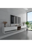 Myniture Home & Living Duvara Monte Tv Sehpası Beyaz S6104-1 thumbnail 1