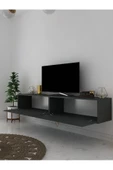 Myniture Home & Living Duvara Monte Tv Sehpası Antrasit S6201-4 - 4
