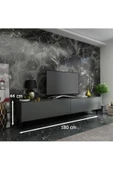 MobilyaFırsat Ideal Tv Ünitesi Q7816-4 Antrasit thumbnail 2