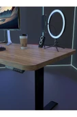 Myniture Home & Living Çift Motor Elektrikli Yükseklik Ayarlı Oyuncu Masa 36 mm Kalınlık - 160X90 cm DA50002-6-160 - 3