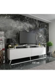 MobilyaFırsat Ideal Tv Ünitesi Q7810-1 Beyaz - 2