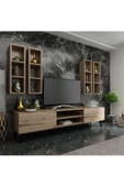 MobilyaFırsat Ideal Tv Ünitesi Duvar Rafı Q7001-3 Çırağan thumbnail 1