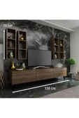 Myniture Home & Living Festival Tv Ünitesi Q3802-2 Ceviz thumbnail 2