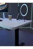 Myniture Home & Living Çift Motor Elektrikli Yükseklik Ayarlı Oyuncu Masa 36 mm Kalınlık - 160X90 cm DA50002-1-160 - 2