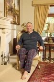Aydoğan Erkek Emir Büyük Beden Kışlık Antrasit Pijama Takım 0786 - 1