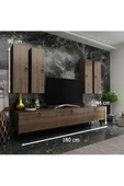 Myniture Home & Living Festival Tv Ünitesi Q3020-2 Ceviz thumbnail 2