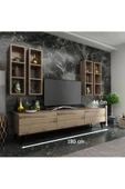 MobilyaFırsat Ideal Tv Ünitesi Duvar Rafı Q7002-3 Çırağan thumbnail 2