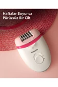 PHİLİPS Bre255/05 Kablolu Epilatör,Bacak İçin Kullanım,Işık Özellikli,3 Ek Parçalı,2 Hız Ayarı - 7