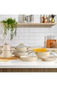 SCHAFER New Range Yanmaz Yapışmaz Çeyiz Seti-11 Parça-Beyaz - 1