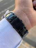 Ferro Çelik Kordon Takvimli Kadran 30 Mt Suya Dayanıklı Erkek Kol Saat EFM11930-R - 6