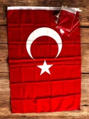 50X75 Cm  Alpaka Kumaş Türk Bayrağı 1. Kalite thumbnail 6