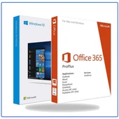 Windows 10 Home ve Office 365 Pro Plus 32-64 Bit Türkçe Destekli - 1