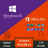 Windows 10 Pro ve Office 365 Pro Plus 32 64 Bit Türkçe İngilizce Global Destekli - 1