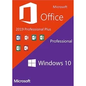 MICROSOFT Windows 10 Pro Ve Office 2019 Pro Plus Dijital Lisans Anahtarı - 1