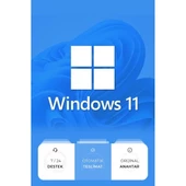 Windows 11 Pro Dijital Lisans Anahtarı 32&64 Bit Tr Key Süresiz - 1