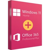 Windows 11 Home ve Office 365 Pro Plus 32-64 Bit Türkçe-İngilizce Global Destekli - 1