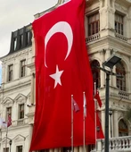 300x450 Cm Raşel Kumaş Türk Bayrağı 1. Kalite Kumaş Dikim thumbnail 3