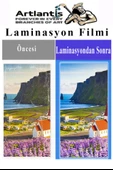 Laminasyon Filmi Parlak A4 50 li 1 Paket 125 Mikron Laminasyon Kaplama Pvc Kaplama Poşeti 50 Adet - 3