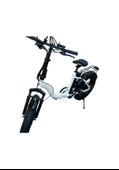 CORELLİ VONIQ RIM 20 JANT ELEKTRİKLİ BİSİKLET KATLANIR FAT Bike Beyaz - 2