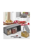 3 Lü Baharatlık Set Duvar Askılı Royaleks-L677 - 1
