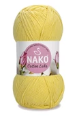 5 Adet Cotton Lüks Yelek Tunik Kazak Bluz Hırka İpi Yünü Açık Sarı 97554 - 2