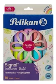 Pelikan Pastel Renk İşaretleme Kalemi, 10'lu Set - 1