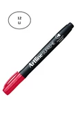 Artline Supreme Permament Markör 1.0 Mm Kırmızı 12'li - 1