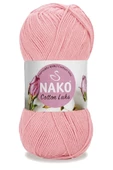 5 Adet Cotton Lüks Yelek Tunik Kazak Bluz Hırka İpi Yünü Açık Pembe 97548 - 2