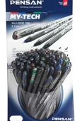 Pensan 0,7 Mm My-Tech Tükenmez Kalem Msky 60Lı - 1
