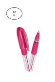 Pensan Tükenmez Kalem Jel Simli 1.0 Mm Pembe 2280 12'li - 1