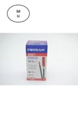 Pensan 2021 Tükenmez Kalem Kırmızı 1.0 Mm 50'li - 4