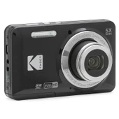 Kodak Friendly Zoom FZ55/5x Yakınlaştırma Dijital Fotoğraf Makinesi-Siyah - 1