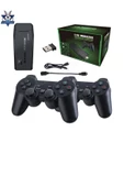 HAKTAN 2.4g kablosuz çift kol Retro 4k Game stick 3500 oyun atari - 2